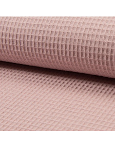Waffelstoff Geschirrtuch - Altrosa hell