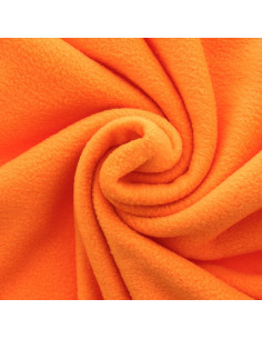 Fleece-Stoff - Orange