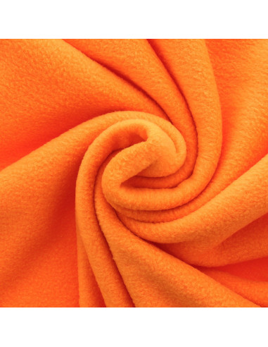 Fleece-Stoff - Orange