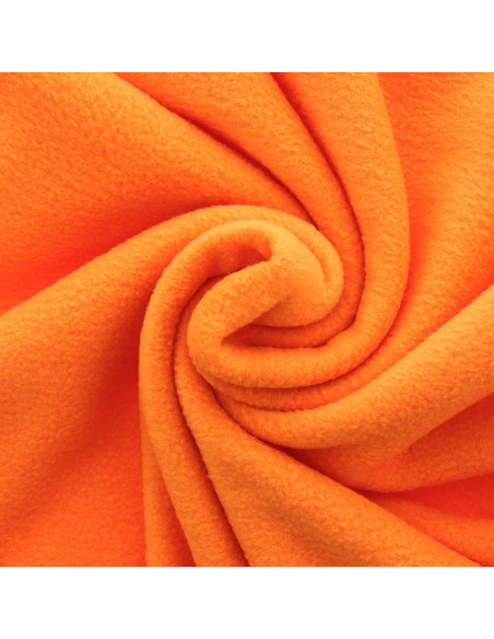 Fleece-Stoff - Orange