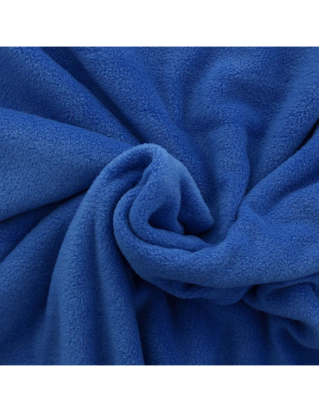 Fleece-Stoff - Königsblau