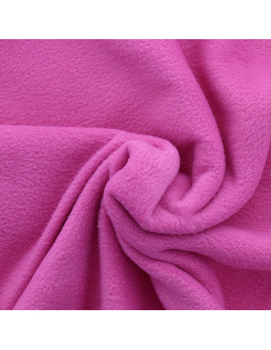 Fleece-Stoff - Bonbonrosa