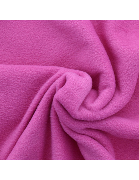Fleece-Stoff - Bonbonrosa