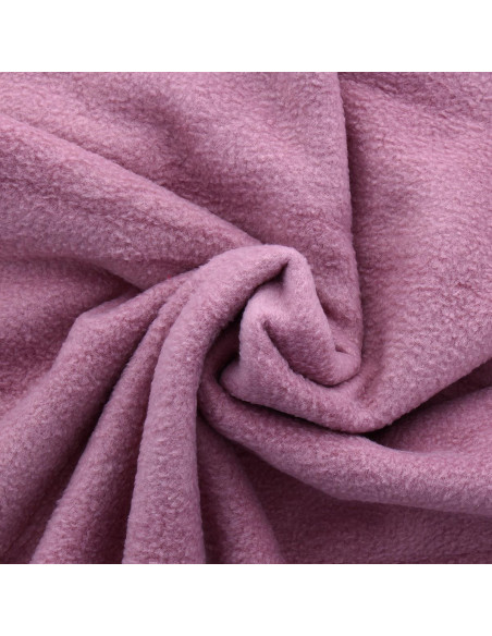 Fleece-Stoff - Altrosa
