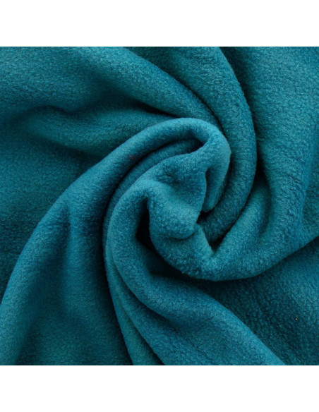 Fleece-Stoff - Entenblau