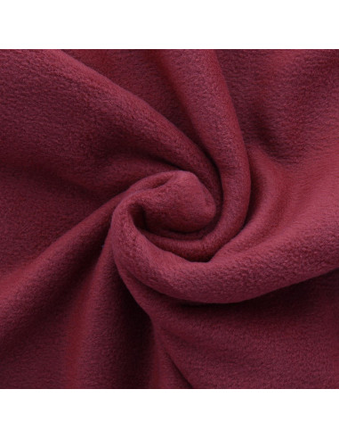 Fleece-Stoff - Bordeaux