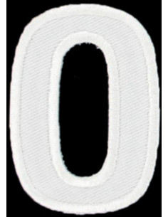 Bügelbild Buchstabe O oder 0