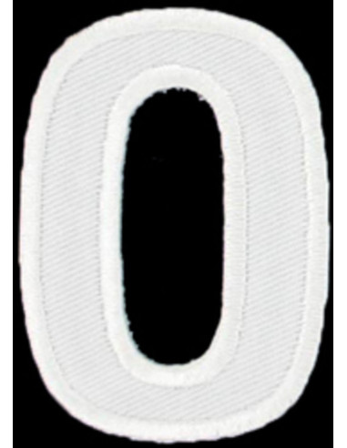 Bügelbild Buchstabe O oder 0