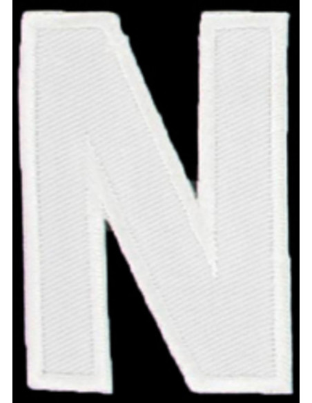 Bügelaufnäher Buchstabe N