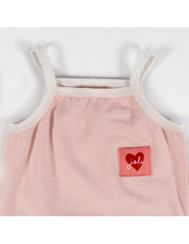 Set von 5 gewebten Etiketten - Joli Coeur