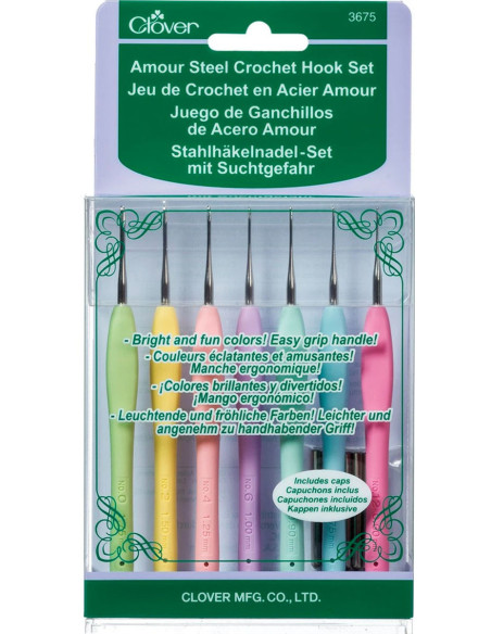 Clover Amour Häkelnadel-Set für Spitze