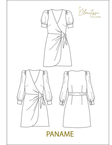 Kleidmuster Paname - Clématisse Pattern