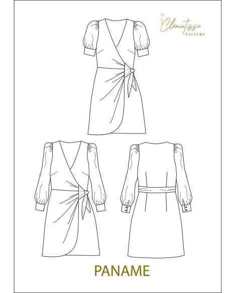 Kleidmuster Paname - Clématisse Pattern