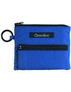 Mini blaue Tasche für Shorties Small ChiaoGoo Nadeln