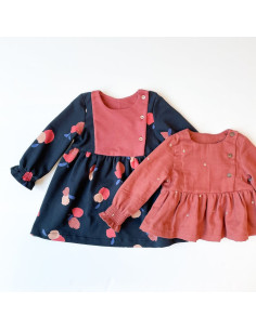 Schnittmuster für Bluse oder Kleid Palermo - Ikatee 2