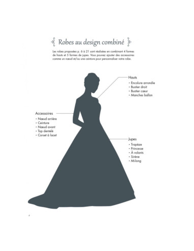 Buch Ich nähe mein Hochzeitskleid - 12 Schnittmuster & 6 Accessoires