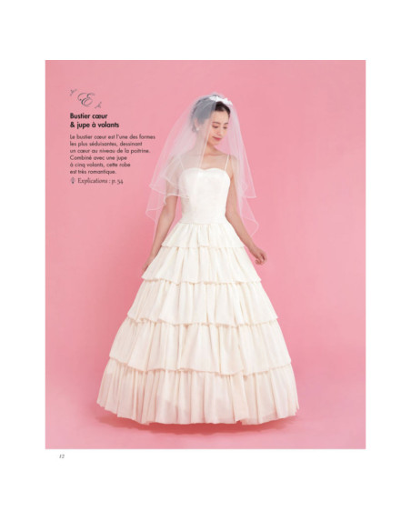 Buch Ich nähe mein Hochzeitskleid - 12 Schnittmuster & 6 Accessoires