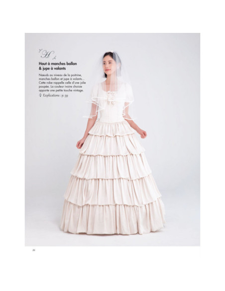 Buch Ich nähe mein Hochzeitskleid - 12 Schnittmuster & 6 Accessoires