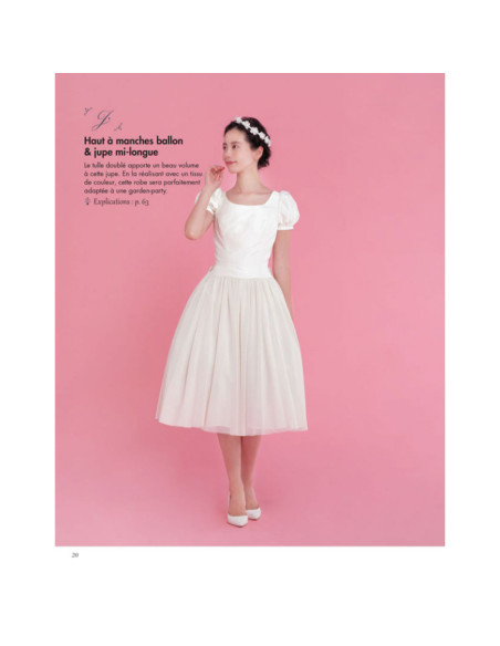 Buch Ich nähe mein Hochzeitskleid - 12 Schnittmuster & 6 Accessoires