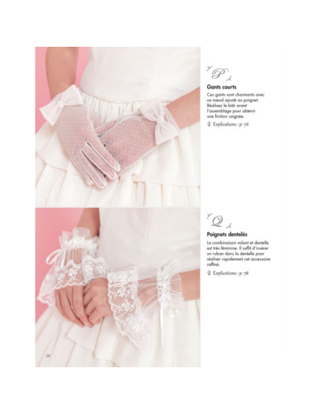 Buch Ich nähe mein Hochzeitskleid - 12 Schnittmuster & 6 Accessoires