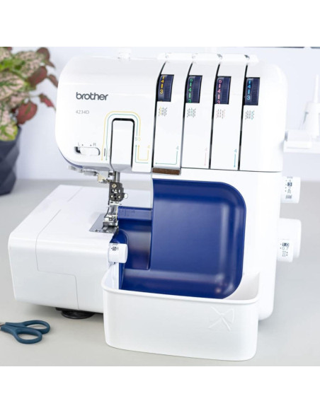 Abfallbehälter für Overlockmaschine Brother 4234D