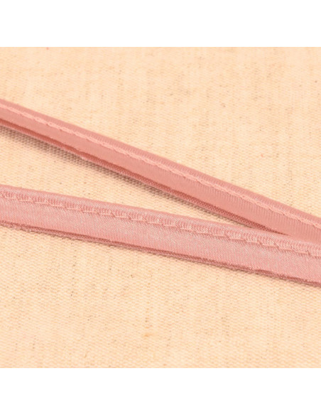 Satin-Paspel - Altrosa