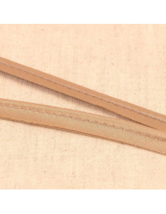 Satin-Paspel - Beige