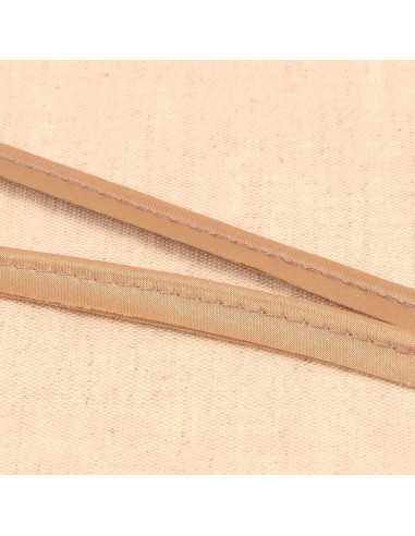 Satin-Paspel - Beige