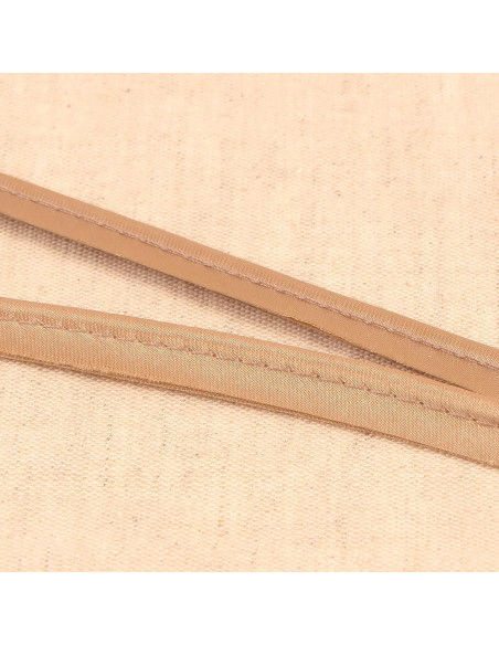 Satin-Paspel - Beige