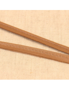 Satin-Paspel - Leinen