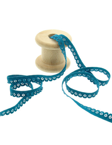 Elastische Unterwäsche Slip - Petrolblau