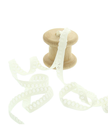 Elastische Unterwäsche Slip - Ecru