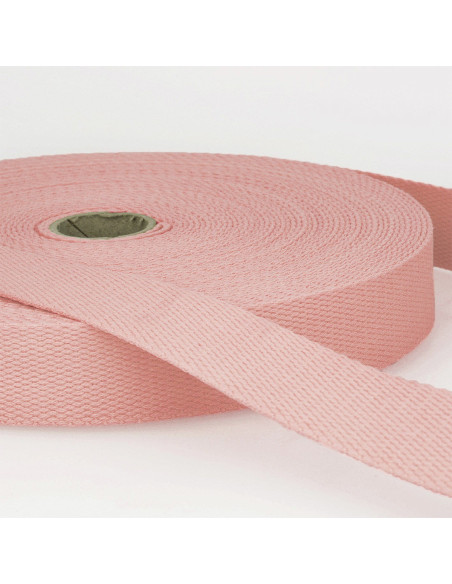 Baumwollgurt für Taschen - Babyrosa