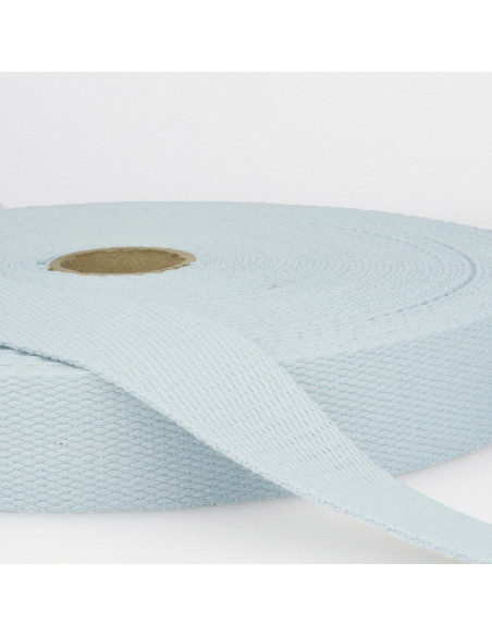 Baumwollgurt für Taschen - Babyblau