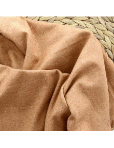 Wollstoff für Mantel - Beige