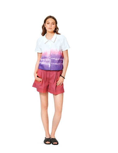Blusenschnittmuster - Burda 5997