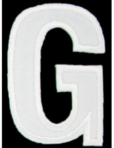 Bügelaufnäher Buchstabe G