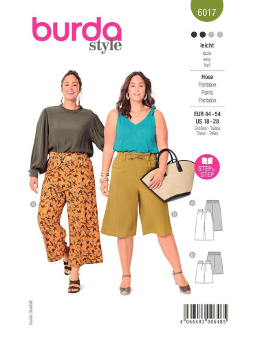 Hosenmuster - Burda 6017