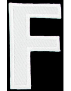 Bügelbild Buchstabe F