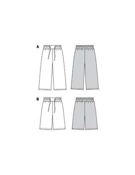 Hosenmuster - Burda 6017