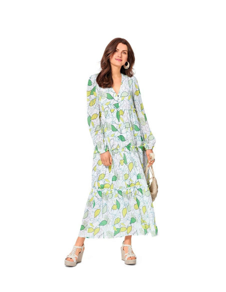 Kleid- und Blusenmuster - Burda 6023