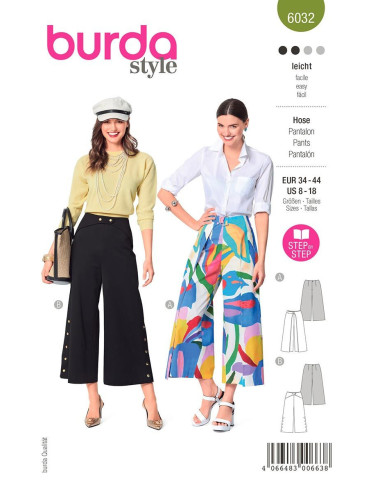 Hosenmuster - Burda 6032