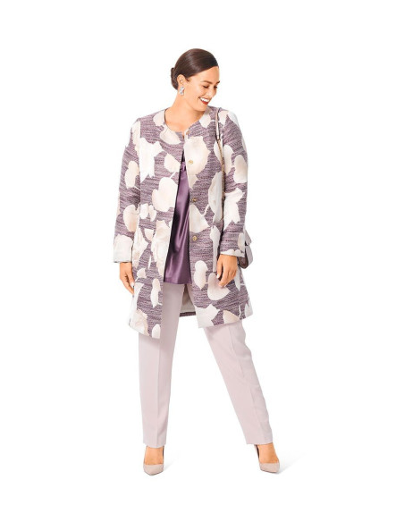 Jacken- und Mantelschnittmuster - Burda 6034