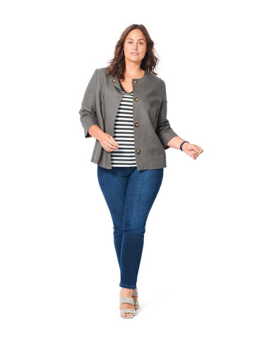 Jacken- und Mantelschnittmuster - Burda 6034