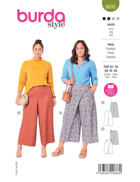 Hosenmuster - Burda 6035