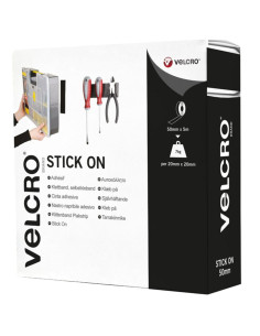 VELCRO® Marken Klettband selbstklebend extreme Befestigung 50mm x 5M schwarz