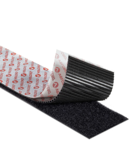 VELCRO® Marken Klettband selbstklebend extreme Befestigung 50mm x 5M schwarz