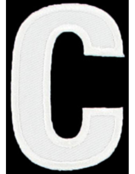 Bügelaufnäher Buchstabe C
