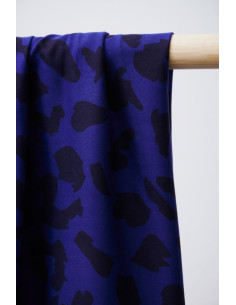 Viscose-Twill-Stoff - Urban Leo Kobaltblau 2