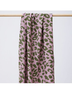 Viscose-Twill-Stoff - Urban Leo Lila